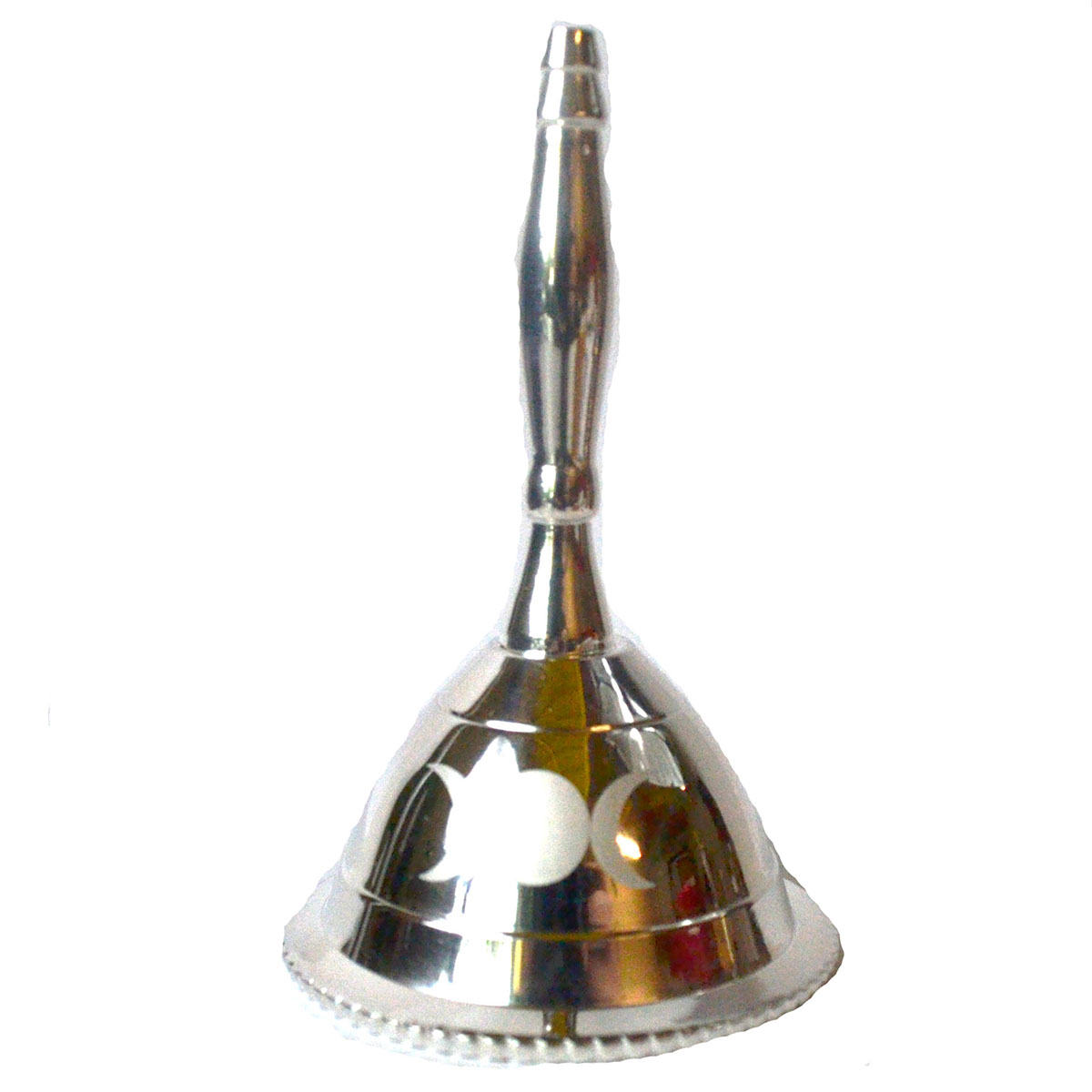 Altar Bell with Triple Moon Design 2 1/2"