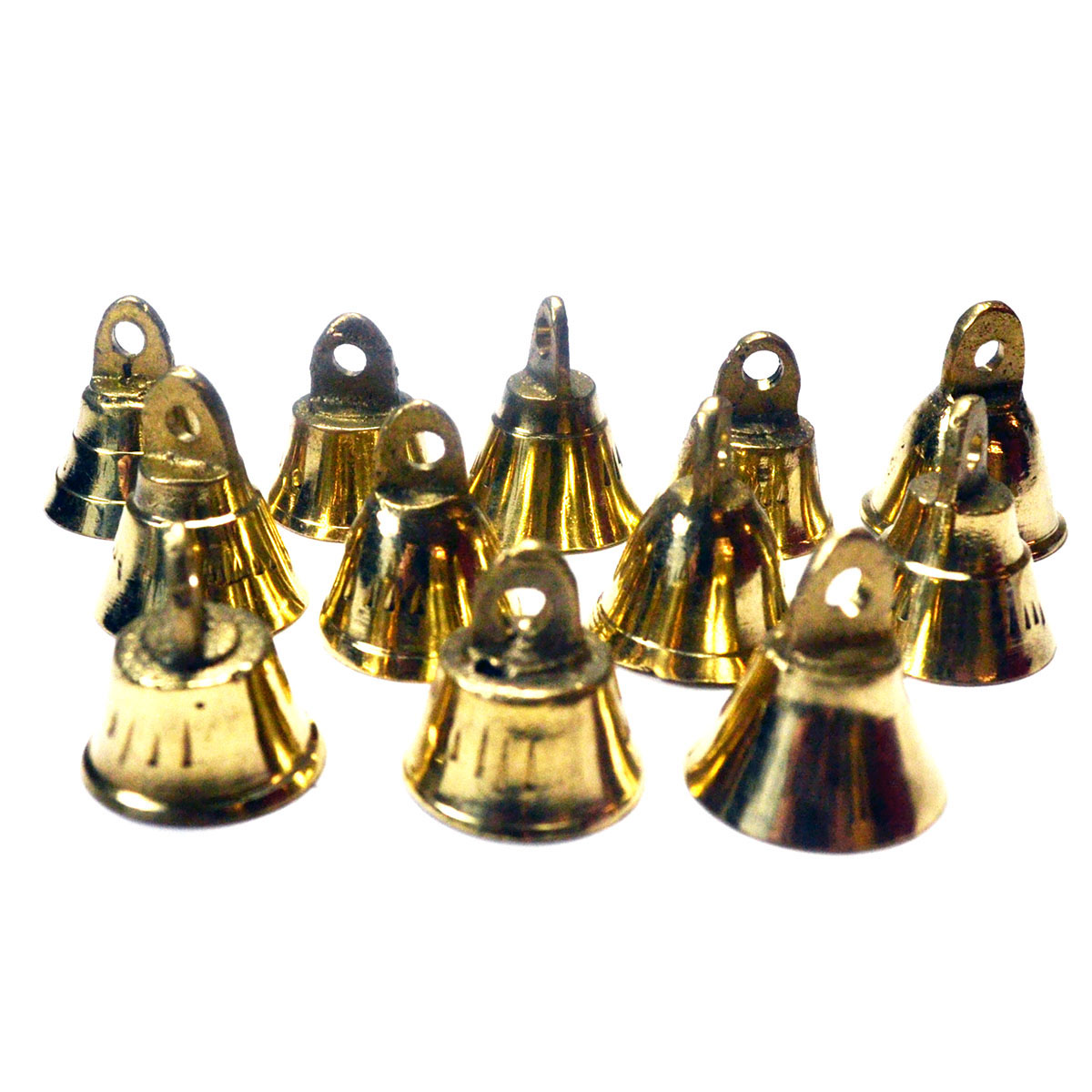 (set of 12) Brass Bell 3/4"