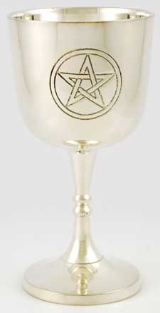 Pentagram chalice 4"